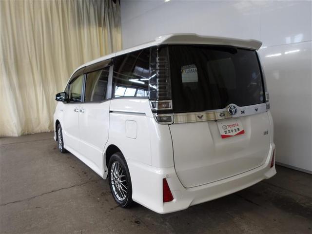 ヴォクシー ハイブリッドZS 煌 Wエアコン AW 衝突被害軽減 バックモニター 地デジ オートエアコン ナビTV イモビライザー キーフリー 横滑り防止 3列シート DVD メモリーナビ ABS オートクルーズコントロール(3枚目)