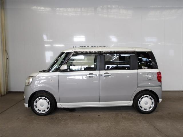 ムーヴキャンバス Ｇ　ＳＡＩＩ　盗難防止システム　ＤＶＤ　ＬＥＤヘッドライト　スマートキー＆プッシュスタート　両側電動ドア　パワーステアリング　パワーウィンドウ　アイドリングストップ　エアコン　ベンチシート　ナビＴＶ　ＡＢＳ　ＥＴＣ（2枚目）