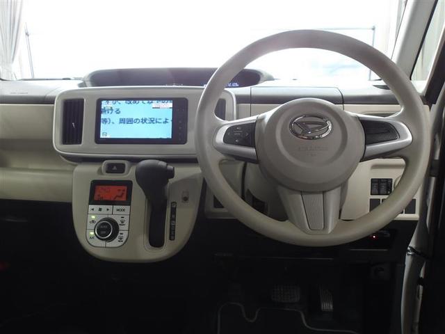 ムーヴキャンバス Ｇ　ＳＡＩＩ　盗難防止システム　ＤＶＤ　ＬＥＤヘッドライト　スマートキー＆プッシュスタート　両側電動ドア　パワーステアリング　パワーウィンドウ　アイドリングストップ　エアコン　ベンチシート　ナビＴＶ　ＡＢＳ　ＥＴＣ（4枚目）