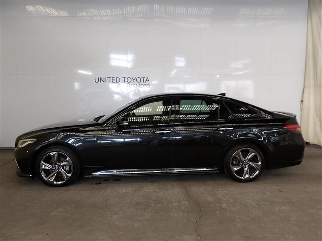 クラウンハイブリッド RS ワンオーナー車 LEDヘッドライト クルコン スマートエントリー セキュリティーアラーム Bカメラ カーテンエアバッグ 横滑り防止 ETC TVナビ アルミ メモリーナビ ABS PW AAC(2枚目)