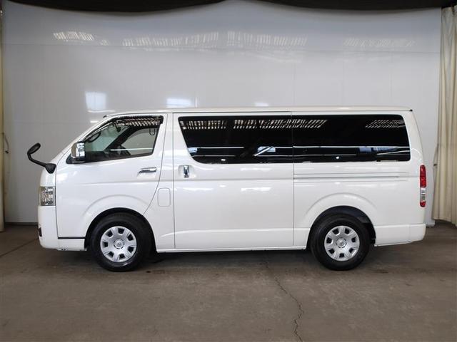 ハイエースバン スーパーGL ダークプライムII 運転席助手席エアバック ESC スマートエントリー LEDライト 地デジ エアコン パワーウィンドウ エアバック キーレスエントリー イモビライザー ETC付き パワーステアリング ABS ナビ&TV(2枚目)