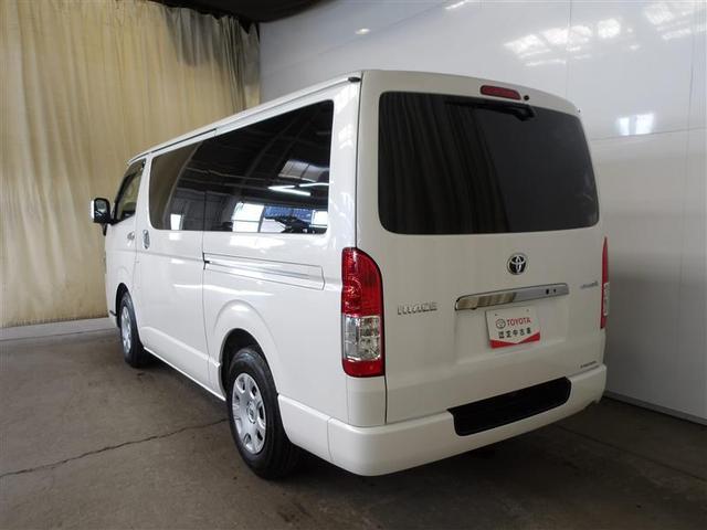 ハイエースバン スーパーGL ダークプライムII 運転席助手席エアバック ESC スマートエントリー LEDライト 地デジ エアコン パワーウィンドウ エアバック キーレスエントリー イモビライザー ETC付き パワーステアリング ABS ナビ&TV(3枚目)