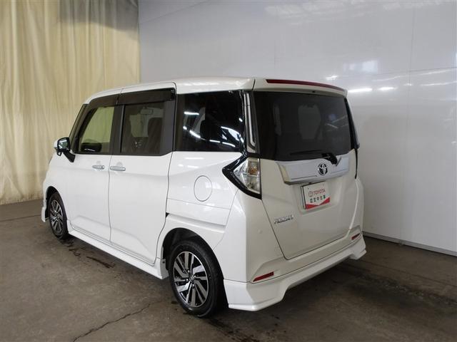 ルーミー カスタムＧ　アイドリング　両側電動ＳＤ　ＬＥＤヘット　バックビューモニター　衝突回避ブレーキ　ＴＶ　地デジ　スマートキー　クルーズコントロール　ＥＴＣ　ドライブレコーダー　１オーナー　オートエアコン　ＡＢＳ　ＰＷ（3枚目）