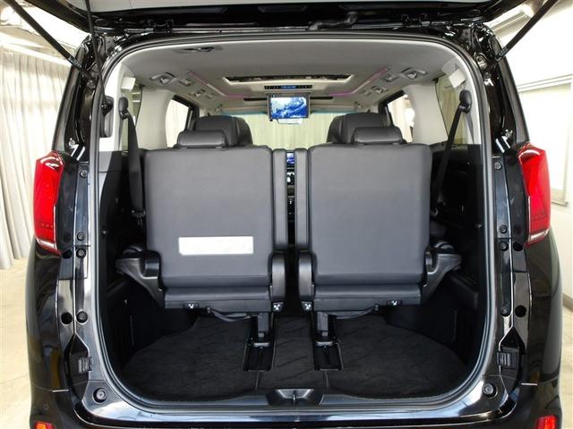 アルファード ２．５Ｓ　Ｃパッケージ　ＤＶＤ再生機能　両側ＰＳＤ　電動パワーシート　ワンオーナ－　バックモニタ－　地デジＴＶ　ナビ＆ＴＶ　アルミホイール　横滑り防止機能　クルコン　ＬＥＤヘッドライト　スマキー　リアオートエアコン　ＡＢＳ（16枚目）