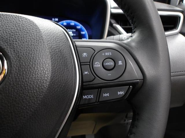 カローラクロス ハイブリッド　Ｚ　ＰＣＳ　フルセグテレビ　ＬＥＤヘッドライト　Ｂカメラ　ナビ・ＴＶ　インテリジェントキー　パワーシート　キーフリー　アルミホイール　ＥＴＣ　盗難防止　オートエアコン　記録簿　ワンオーナー　メモリーナビ（9枚目）