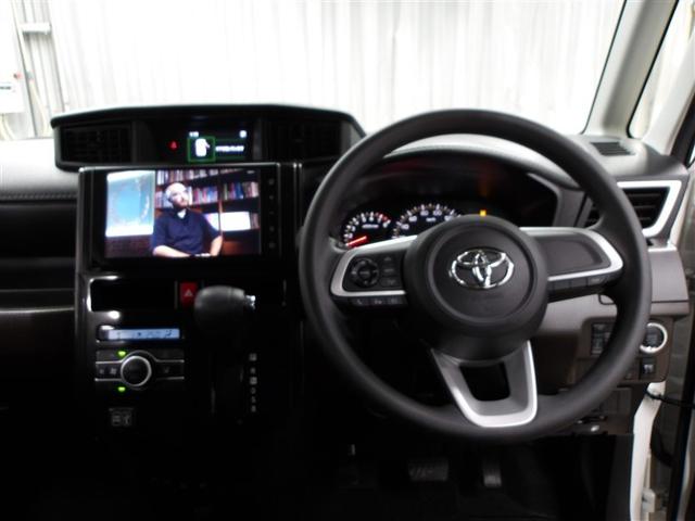 ルーミー Ｇ　追突軽減ブレーキ　パワステ　アルミホイール　Ａストップ　ＬＥＤライト　ＴＶ　Ｒカメラ　横滑り防止システム　ドライブレコーダー　エアバック　セキュリティーアラーム　パワーウィンドウ　ＥＴＣ　キーフリー（4枚目）