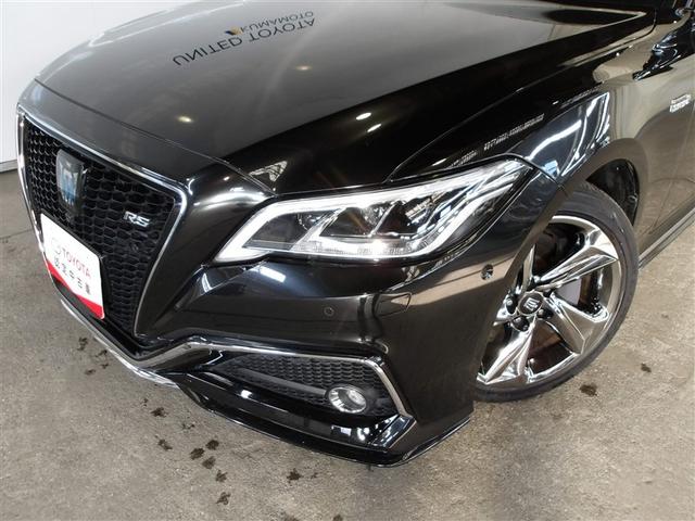 クラウンハイブリッド ＲＳアドバンス　クルーズＣ　ワンオーナ－　ＰＣＳ　ドラレコ付き　バックモニター　Ｗエアバッグ　本革シート　ＤＶＤ　ＴＶナビ　地デジ　インテリキー　運転席エアバッグ　パワーシート　アルミ　メモリナビ　パワーウィンドウ（17枚目）