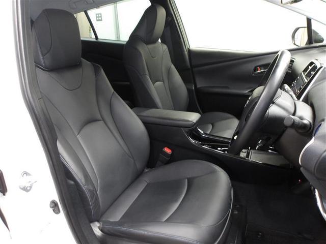 プリウス Ａツーリングセレクション　誤発進抑制　電動シ－ト　スマ－トキ－　テレビ　ＥＴＣ車載器　横滑防止　１００Ｖ　ドラレコ付き　地デジ　イモビライザー　１オーナ　クルコン　ＬＥＤヘッドライト　キーフリ　アルミ　オ－トエアコン　ＡＢＳ（12枚目）