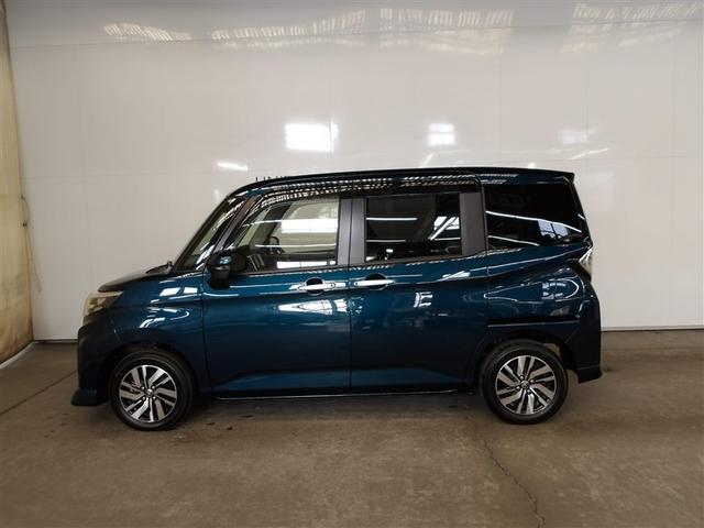 ルーミー カスタムG バックモニタ 横滑り防止システム 運転席助手席エアバック 障害物ソナー 左右電動スライドドア スマ-トキ- A-STOP エアバック エアコン LEDライト キーフリー フルセグテレビ TV イモビ(2枚目)