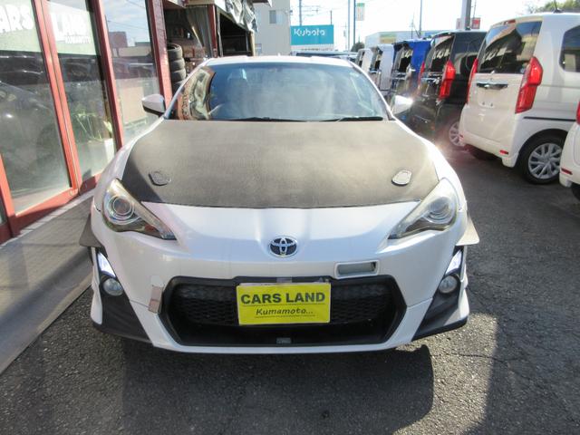 86 GT 6速マニュアル車 スマートキー プッシュスタート 柿本マフラー TRDエアロ ドライブレコーダー前後カメラ ナビ TV CD バックカメラ(2枚目)