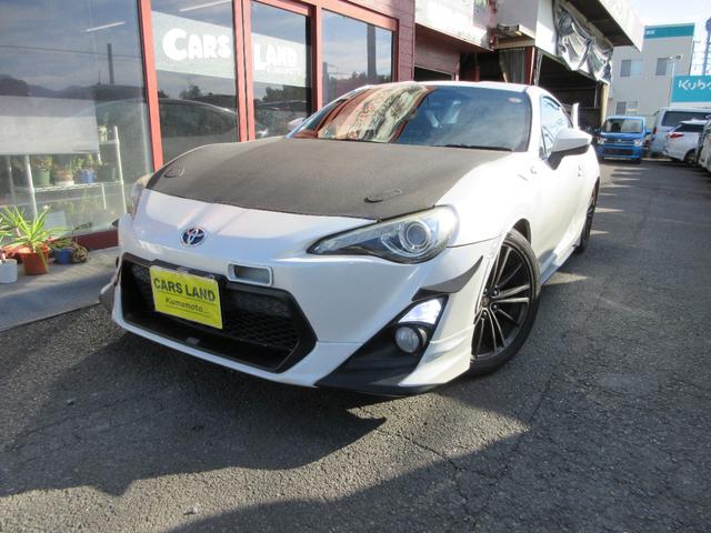 86 GT 6速マニュアル車 スマートキー プッシュスタート 柿本マフラー TRDエアロ ドライブレコーダー前後カメラ ナビ TV CD バックカメラ(4枚目)