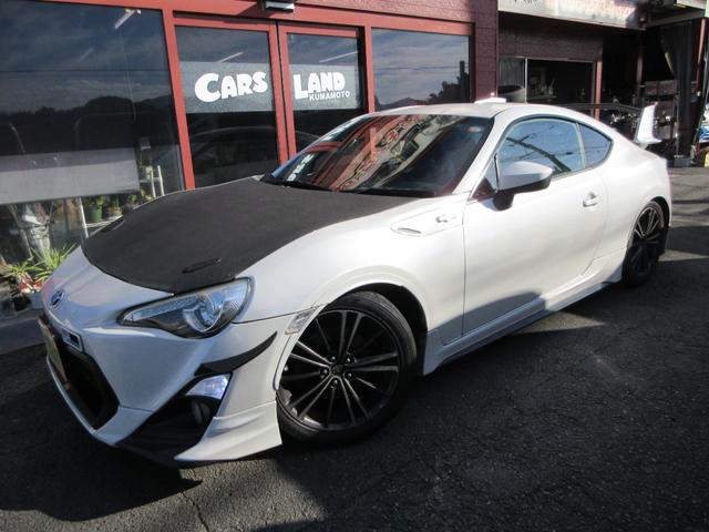 86 GT 6速マニュアル車 スマートキー プッシュスタート 柿本マフラー TRDエアロ ドライブレコーダー前後カメラ ナビ TV CD バックカメラ(5枚目)