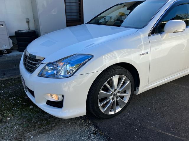 クラウンハイブリッド ナビ バックカメラ ETC クルーズコントロール 前後ドライブレコーダー オートHIDヘッドライト(6枚目)