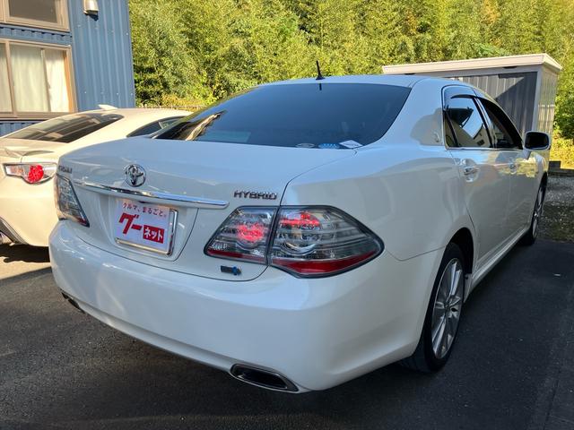 クラウンハイブリッド ナビ バックカメラ ETC クルーズコントロール 前後ドライブレコーダー オートHIDヘッドライト(10枚目)