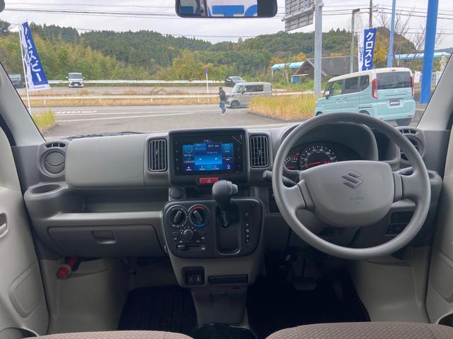 エブリイ ＪＯＩＮ６型　ＦＲ　ＣＶＴ　Ｂカメラ付ディスプレイオーディオ　軽量衝撃吸収ボディ・歩行者傷害軽減ボディー・頭部衝撃軽減構造インテリア（前席）・運転席・助手席ＳＲＳエアバッグ・頚部衝撃緩和フロントシート・デュアルカメラブレーキサポート・誤発進抑制機能（9枚目）