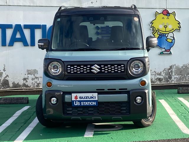 スペーシアギア ギア　ＨＹＢＲＩＤ　ＸＺターボ２型　ＦＦ　ＣＶＴ　全方位ナビ　全車速追従機能付クルーズコントロール・軽量衝撃吸収ボディー・サイドインパクトバー・盗難防止装置・カーテンエアバッグ・横滑り防止装置・衝突防止装置・衝突軽減装置・ヒルスタートアシスト・クリアランスソナー（2枚目）