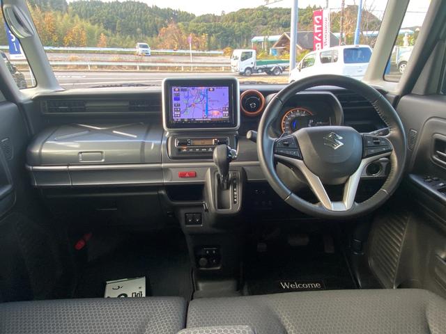 スペーシアギア ギア　ＨＹＢＲＩＤ　ＸＺターボ２型　ＦＦ　ＣＶＴ　全方位ナビ　全車速追従機能付クルーズコントロール・軽量衝撃吸収ボディー・サイドインパクトバー・盗難防止装置・カーテンエアバッグ・横滑り防止装置・衝突防止装置・衝突軽減装置・ヒルスタートアシスト・クリアランスソナー（10枚目）