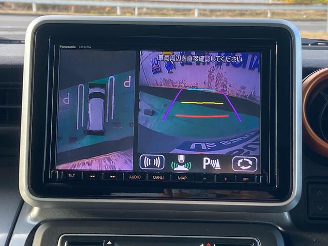 スペーシアギア ギア　ＨＹＢＲＩＤ　ＸＺターボ２型　ＦＦ　ＣＶＴ　全方位ナビ　全車速追従機能付クルーズコントロール・軽量衝撃吸収ボディー・サイドインパクトバー・盗難防止装置・カーテンエアバッグ・横滑り防止装置・衝突防止装置・衝突軽減装置・ヒルスタートアシスト・クリアランスソナー（13枚目）