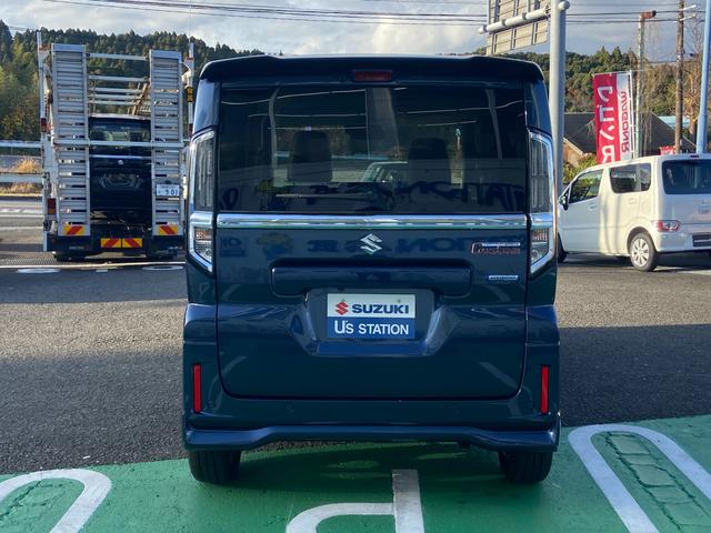 スペーシアカスタム カスタム　ＨＹＢＲＩＤ　ＸＳターボ　全方位モニターナビ　アダプティブクルーズコントロール［全車速追従機能・停止保持機能付］・軽量衝撃吸収ボディー　ＴＥＣＴ〈テクト〉・デュアルセンサーブレーキサポートＩＩ・誤発進抑制機能・後方誤発進抑制機能（18枚目）