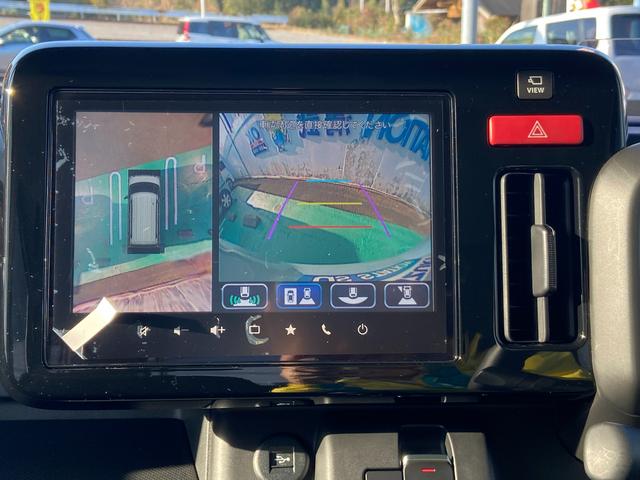 スペーシア ギア　ＨＹＢＲＩＤ　ＸＺ　ＦＦ　ＣＶＴ　全方位ナビゲーション　アダプティブクルーズコントロール［全車速追従機能・停止保持機能付］・デュアルセンサーブレーキサポートＩＩ・誤発進抑制機能・後方誤発進抑制機能・低速時ブレーキサポート（前進・後退）・パーキングセンサー（13枚目）
