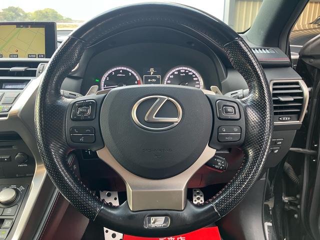 ＮＸ ＮＸ２００ｔ　Ｆスポーツ　レザーパワーシート　シートヒーター　ナビ　フルセグＴＶ　Ｂｌｕｅｔｏｏｔｈ　バックカメラ　ハンドルヒーター　パワートランク　クルーズコントロール　前後ドライブレコーダー（23枚目）