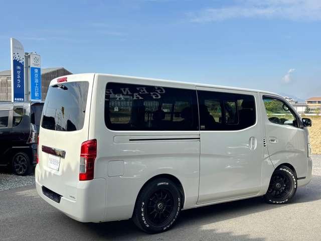 ＮＶ３５０キャラバンバン ロングプレミアムＧＸターボ　ロングボディ　ディーゼルターボ　アウトドア仕様車・社外アルミ・ドラレコ前後・ナビ・ＢＴ・ＤＩＳＣ・バックカメラ（12枚目）