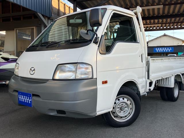 ボンゴトラック 　ナビ　ＥＴＣ　コラムＡＴ　リヤＷタイヤ　積載量８５０ｋｇ　荷台内寸２４６５×１６００　３方開　あおりカバー　エアコン　パワステ　パワーウィンドウ　Ｗエアバッグ（6枚目）