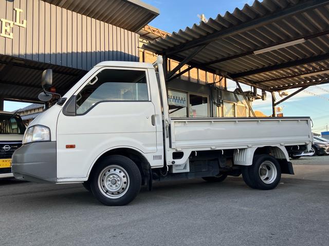 ボンゴトラック 　ナビ　ＥＴＣ　コラムＡＴ　リヤＷタイヤ　積載量８５０ｋｇ　荷台内寸２４６５×１６００　３方開　あおりカバー　エアコン　パワステ　パワーウィンドウ　Ｗエアバッグ（7枚目）