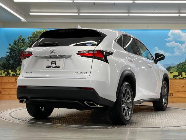 NX200t Fスポーツ ムーンルーフ プリクラッシュセーフティ レーダークルーズコントロール 純正SDナビ LEDヘッドランプ パワーシート シートベンチレーション パワーバックドア スマートキー 革巻きステアリング 禁煙車(18枚目)