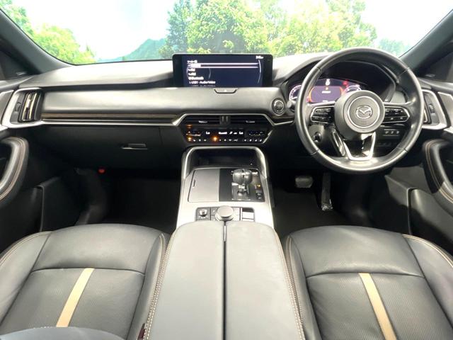 CX-60 XD-ハイブリッド エクスクルーシブスポーツ 禁煙車 12.3インチマツダコネクト 360°ビューモニター BOSEサウンド シートベンチレーション ブラックナッパ革シート スマートブレーキ ブラインドスポット クルージングトラフィックサポート(2枚目)