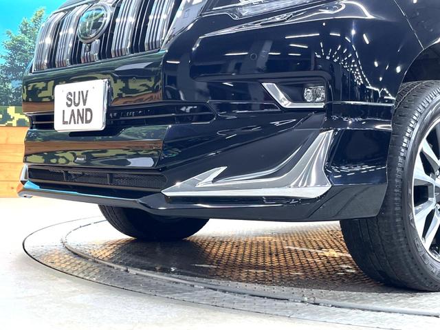 ランドクルーザープラド TX Lパッケージ モデリスタエアロ 禁煙車 9インチナビキット パノラミックビュー クリアランスソナー シートベンチレーション ブラック革シート ALPINEミラー型ドラレコ セーフティセンス レーダークルーズ ETC(3枚目)