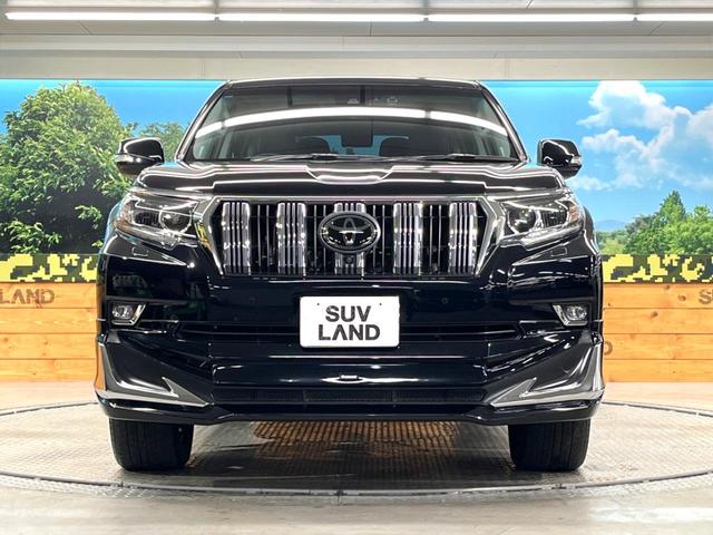 ランドクルーザープラド TX Lパッケージ モデリスタエアロ 禁煙車 9インチナビキット パノラミックビュー クリアランスソナー シートベンチレーション ブラック革シート ALPINEミラー型ドラレコ セーフティセンス レーダークルーズ ETC(15枚目)