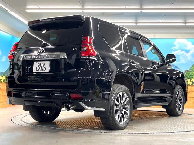 ランドクルーザープラド TX Lパッケージ モデリスタエアロ 禁煙車 9インチナビキット パノラミックビュー クリアランスソナー シートベンチレーション ブラック革シート ALPINEミラー型ドラレコ セーフティセンス レーダークルーズ ETC(18枚目)