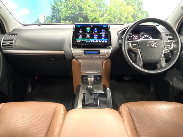 ランドクルーザープラド TX Lパッケージ 70thアニバーサリーリミテッド ムーンルーフ 禁煙車 10インチPanasonicナビ バックカメラ シートベンチレーション サドルタン革シート 360°ドラレコ セーフティセンス レーダークルーズ フルセグ BD/DVD(2枚目)