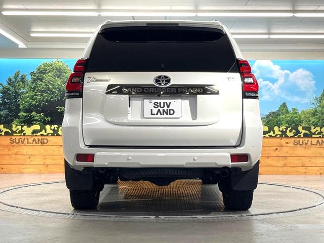 ランドクルーザープラド TX Lパッケージ 70thアニバーサリーリミテッド ムーンルーフ 禁煙車 10インチPanasonicナビ バックカメラ シートベンチレーション サドルタン革シート 360°ドラレコ セーフティセンス レーダークルーズ フルセグ BD/DVD(16枚目)