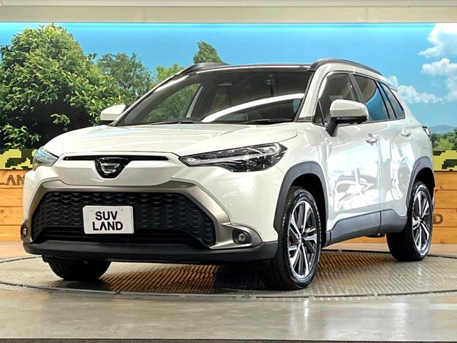 カローラクロス ハイブリッド Z ガラスルーフ パノラミックビューモニター トヨタセーフティセンス ブラインドスポットモニター ハンズフリーパワーバックドア 10.5インチディスプレイオーディオ LEDヘッドライト パワーシート(34枚目)