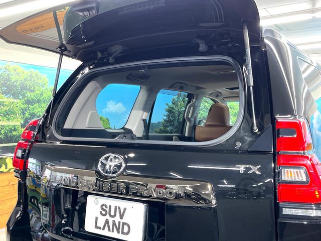 ランドクルーザープラド ＴＸ　Ｌパッケージ　７０ｔｈアニバーサリーリミテッド　サンルーフ　パノラミックビューモニター　シートベンチレーション　トヨタセーフティセンス　デジタルインナーミラー　レーダークルーズコントロール　ＬＥＤヘッドライト　革巻きステアリング　ＥＴＣ２．０（56枚目）