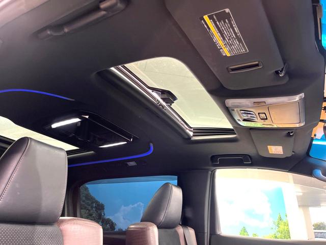 アルファード ２．５Ｓ　Ａパッケージ　タイプブラック　サンルーフ　モデリスタエアロ　１１インチＢＩＧ－Ｘ　ＡＬＰＩＮＥフリップダウンモニター　禁煙車　バックカメラ　両側パワースライドドア　１００Ｖ電源　プリクラッシュ　レーダークルーズ　パワーバックドア（25枚目）