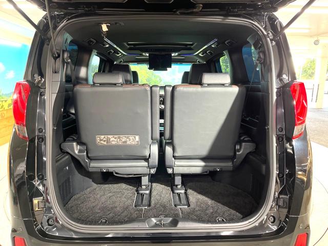 アルファード ２．５Ｓ　Ａパッケージ　タイプブラック　サンルーフ　モデリスタエアロ　１１インチＢＩＧ－Ｘ　ＡＬＰＩＮＥフリップダウンモニター　禁煙車　バックカメラ　両側パワースライドドア　１００Ｖ電源　プリクラッシュ　レーダークルーズ　パワーバックドア（55枚目）