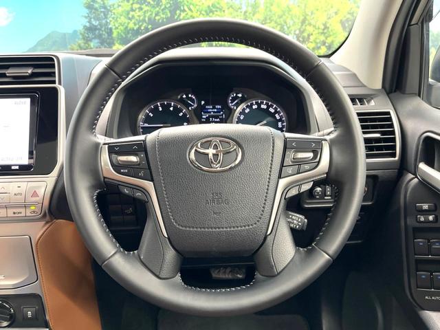 ランドクルーザープラド ＴＸ　Ｌパッケージ　７０ｔｈアニバーサリーリミテッド　４ＷＤ　サンルーフ　トヨタセーフティセンス　レーダークルーズコントロール　シートベンチレーション　革巻きステアリング　ドライブレコーダー　ＥＴＣ　純正ＳＤナビ　Ｂｌｕｅｔｏｏｔｈ再生（11枚目）