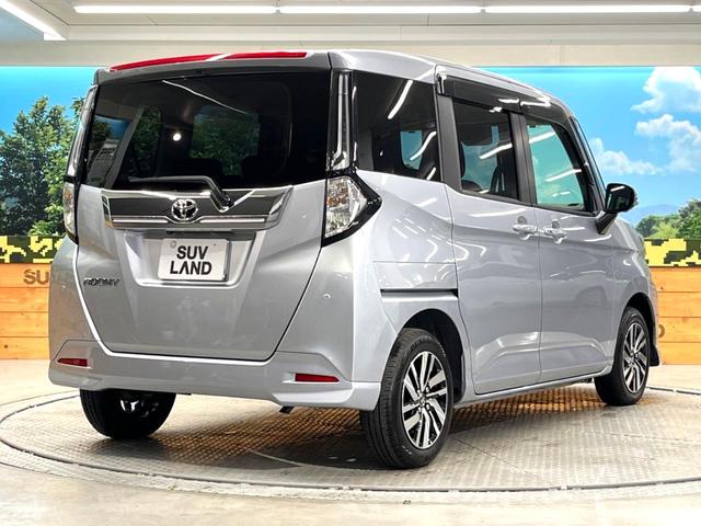 ルーミー カスタムＧ　禁煙車　９インチディスプレイオーディオ　パノラミックビュー　両側パワースライドドア　前後ドラレコ　スマートアシスト　アダプティブクルーズ　シートヒーター　シートバックテーブル　ＬＥＤヘッド　フルセグ（18枚目）