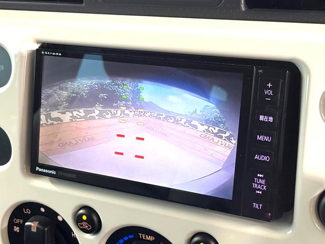FJクルーザー ベースグレード パナソニック製ナビ バックカメラ 禁煙車 ブラック撥水防水ファブリックシート ドラレコ ETC Bluetooth再生 CD/DVD再生 ステアリングスイッチ リアフォグライト(4枚目)