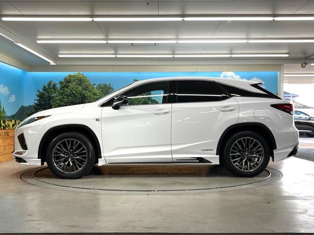 RX RX450h Fスポーツ サンルーフ フルエアロ 純正SDナビ バックカメラ 100V電源 プリクラッシュセーフティ レーダークルーズ 禁煙車 パワーバックドア レザーシート 全席シートヒーター ドライブレコーダー ETC(32枚目)