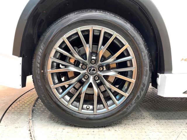 RX RX450h Fスポーツ サンルーフ フルエアロ 純正SDナビ バックカメラ 100V電源 プリクラッシュセーフティ レーダークルーズ 禁煙車 パワーバックドア レザーシート 全席シートヒーター ドライブレコーダー ETC(37枚目)