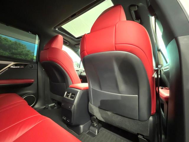 RX RX450h Fスポーツ サンルーフ フルエアロ 純正SDナビ バックカメラ 100V電源 プリクラッシュセーフティ レーダークルーズ 禁煙車 パワーバックドア レザーシート 全席シートヒーター ドライブレコーダー ETC(47枚目)