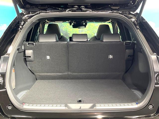 ハリアーハイブリッド Z レザーパッケージ 登録済未使用車 調光パノラマルーフ 純正12.3型ナビ JBL 全周囲カメラ セーフティセンス レーダークルーズ 電動リアゲート 黒革 シートベンチレーション ドラレコ コーナーセンサー LEDヘッド(23枚目)