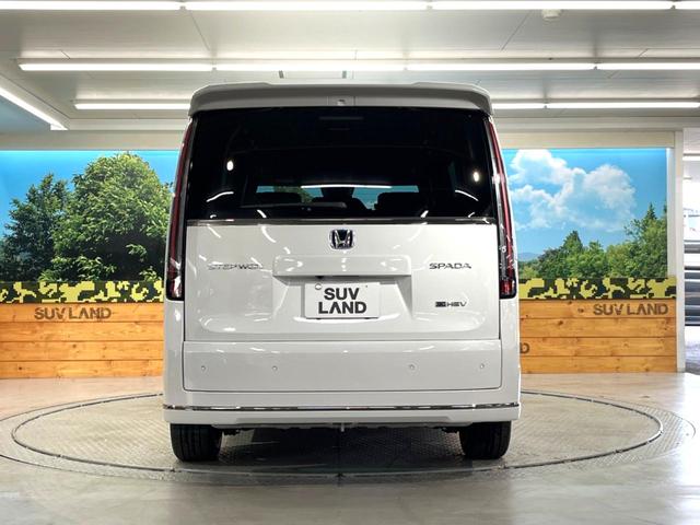 ステップワゴン ｅ：ＨＥＶスパーダ　登録済未使用車　両側電動スライドドア　ホンダセンシング　レーダークルーズ　電動リアゲート　ハーフレザーシート　コーナーセンサー　前席シートヒーター　スマートキー　ＬＥＤヘッド　純正１６インチアルミ（16枚目）