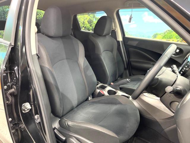 ジューク 15RX タイプV carrozzeriaSDナビ 禁煙車 ETC オートライト オートエアコン Bluetooth CD DVD再生 革巻きステアリング フルセグ 16インチスチールホイール(7枚目)