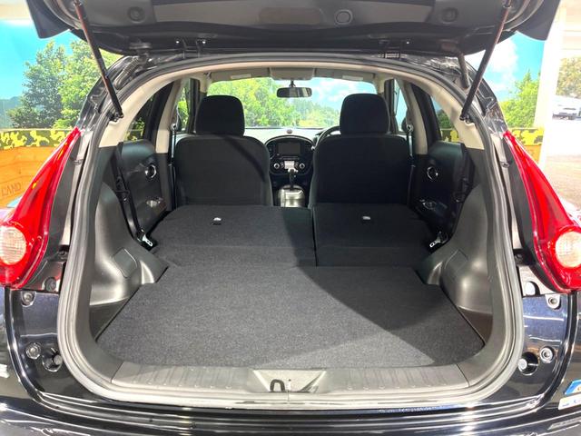 ジューク 15RX タイプV carrozzeriaSDナビ 禁煙車 ETC オートライト オートエアコン Bluetooth CD DVD再生 革巻きステアリング フルセグ 16インチスチールホイール(9枚目)