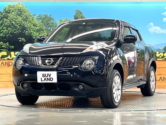 ジューク 15RX タイプV carrozzeriaSDナビ 禁煙車 ETC オートライト オートエアコン Bluetooth CD DVD再生 革巻きステアリング フルセグ 16インチスチールホイール(30枚目)